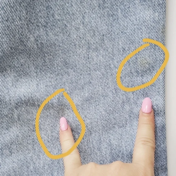 VINTAGE CALVIN KLEIN Light Denim 90s Jeans Sz 12 - Picture 8 of 16